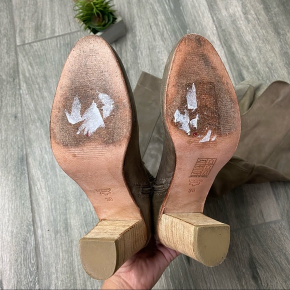 Free People Taupe/ Grey Over the Knee boots size 38 - Picture 9 of 15